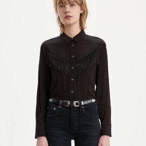 Levi's Selita Fringe Western Shirt